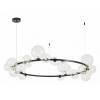 Подвесная люстра LUMINA DECO MERIDO LDP 7033-24 BK+CL