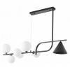 Светильник на штанге LUMINA DECO AMADEO LDP 7036-7 BK+WT