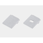 Заглушка для профиля Lumker  LS-12-SI-ECS