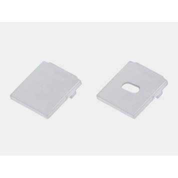 Заглушка для профиля Lumker LS-12-SI-ECS