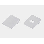 Набор заглушек для профиля Lumker  LS-12-WH-ECS