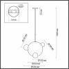 Подвесной светильник Lumion Glow 6516/1