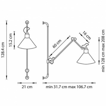 Бра Lightstar Loft 765627-2