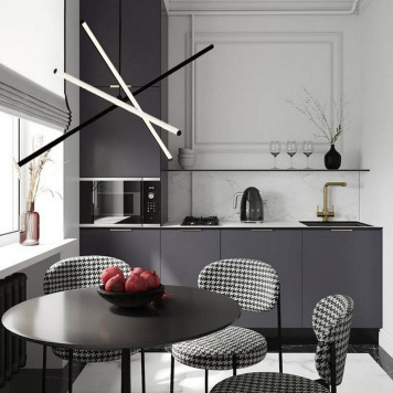 Люстра на штанге Milosh Tendence 830 0830CL-45BK-1