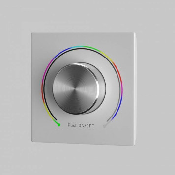 Панель-регулятора цвета RGB роторный встраиваемый Maytoni DALI 721037-1