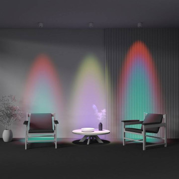 Накладной светильник Maytoni Lens C217CL-15W4K-W-5