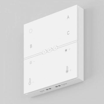 Панель универсальная сенсорная накладная Maytoni Smart Home DRC034-8-W-1
