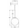 Подвесной светильник Maytoni Basic form MOD321PL-01B1