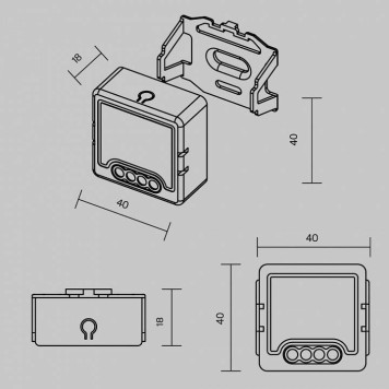 Конвертер Wi-Fi для смартфонов и планшетов Maytoni Wi-Fi Модуль MSN001-3