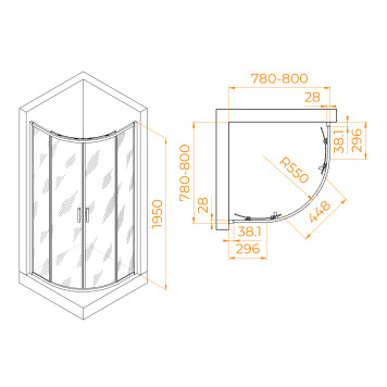 Душевой уголок RGW PA-52 800x800-1