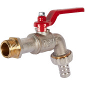 Шаровой сливной кран Itap 132 1/2 с латунным штуцером (56524)