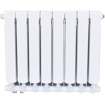 Радиатор биметаллический RIFAR BASE VENTIL 500 BVR 11 секций нижнее правое подключение (белый RAL 9016) 1RB50.VR-11 (1RB50.VR-11)-2