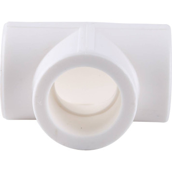 Тройник Kalde d=25 для сварки полипропиленовых труб (белый)-1