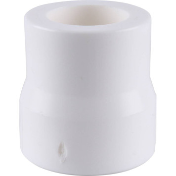 Переходная муфта Kalde 40х32 для сварки полипропиленовых труб (белая)-2