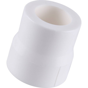 Переходная муфта Kalde 40х32 для сварки полипропиленовых труб (белая)-5