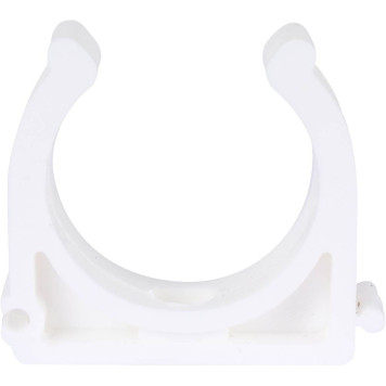Крепление для полипропиленовых труб Kalde d=40 под сварку (белое)-3
