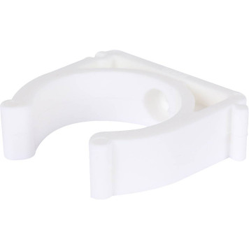 Крепление для полипропиленовых труб Kalde d=40 под сварку (белое)-4