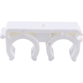 Двойное крепление Kalde для сварки полипропиленовых труб диаметром 20 мм (белое)-3