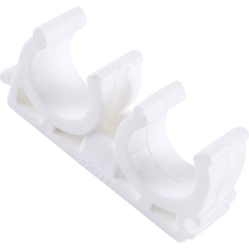 Двойное крепление Kalde для сварки полипропиленовых труб диаметром 20 мм (белое)-4