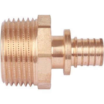 Фитинги REHAU RAUTITAN: Переходник 16-R 1 RX+ для труб из сшитого полиэтилена с наружной резьбой.-2