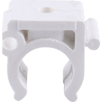 Крепление для ПП труб Kalde d=16 под сварку (белое)-2