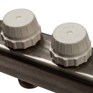 Коллектор STOUT из нержавеющей стали без расходомеров на 10 выходов.-4