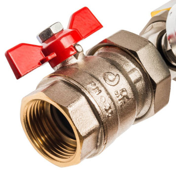 Распределительный коллектор STOUT из латуни без расходомеров 10 выходов-1