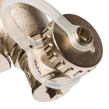 Распределительный коллектор STOUT из латуни без расходомеров 10 выходов-9