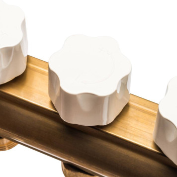 Распределительный коллектор STOUT из латуни без расходомеров на 11 выходов-6