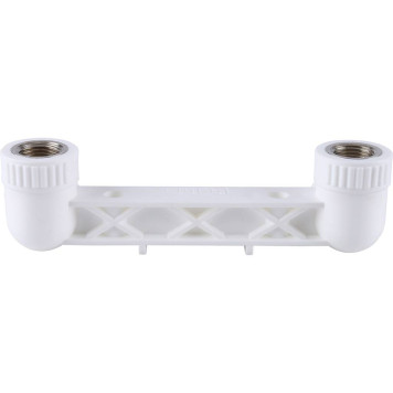 Настенный комплект Kalde для смесителя 25х1/2 под сварку полипропиленовых труб (белый)-3