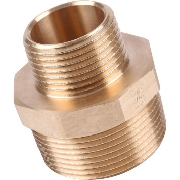 Переходной ниппель Viega 3245 НР, 11/2х1, бронза-2