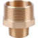 Переходной ниппель Viega 3245 НР, 11/2х1, бронза