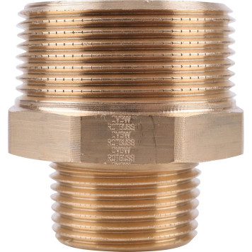 Переходной ниппель Viega 3245 НР, 11/2х1, бронза-6