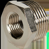 Футорка STOUT никелированная 1 X1/2 (SFT-0029-000112)