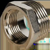 Футорка STOUT никелированная 1 X3/4 (SFT-0029-000134)