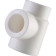 Тройник переходной Политэк 25x20x20 для сварки полипропиленовых труб (белый)
