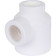 Тройник Политэк 32х20х20 для сварки полипропиленовых труб (белый)