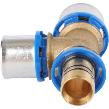 Тройник переходной APE 32х26х26 для металлопластиковых труб прессовой-1