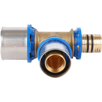 Тройник переходной APE 32х26х26 для металлопластиковых труб прессовой-4