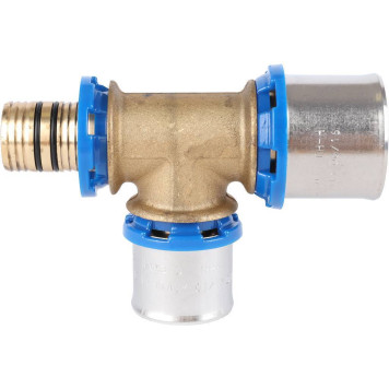 Тройник переходной APE 32х26х26 для металлопластиковых труб прессовой-6