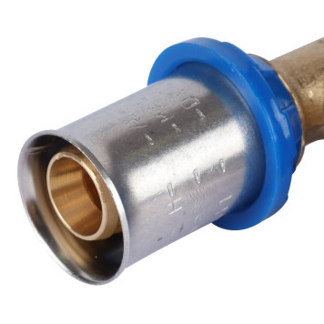 Тройник равнопроходный APE 16x16x16 для металлопластиковых труб прессовой.-5