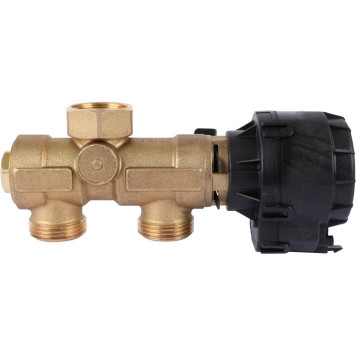 Комплект трехходового клапана STOUT для котла + бойлера 3/4 Kvs 4,4 м3/ч SFB-0001-000001 (SFB-0001-000001)-2