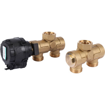 Комплект трехходового клапана STOUT для котла + бойлера 3/4 Kvs 4,4 м3/ч SFB-0001-000001 (SFB-0001-000001)-4