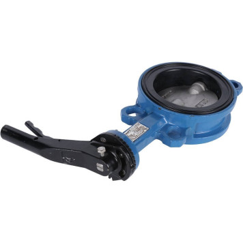 Затвор поворотный Tecfly PN16 с ручкой и манжетой EPDM-3