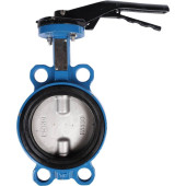 Затвор поворотно-дисковый Tecofi VPI4449 DN 125 PN 16 EP из чугуна (VPI4449-02EP0125)