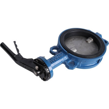 Затвор диск чугунный Tecofi VPI4449-02EP0150 для воды, Ду150, Ру16, EP, нержавеющий.-2