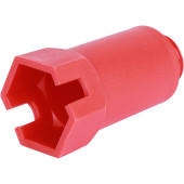 Пробка длинная STOUT 1/2, красная SFA-0035-200012 (SFA-0035-200012)