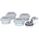 Присоединительный набор для радиатора Global 011048 08 3/4 KIT 3/4 (цвет cod.08 grigio argento opaco metallizzato (серый)) A048KIT3/408 (A048KIT3/408)
