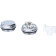 Присоединительный набор для радиатора Global 011048 08 3/4 KIT 3/4 (цвет cod.08 grigio argento opaco metallizzato (серый)) A048KIT3/408 (A048KIT3/408)