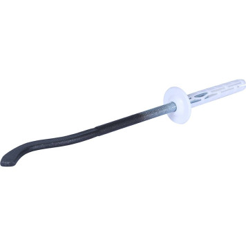 Кронштейн с дюбелем Global 011026 07 195 мм (цвет cod.07 grigio scuro opaco mettalizzato 2748 (черный)) A026ME19507 (A026ME19507)-2